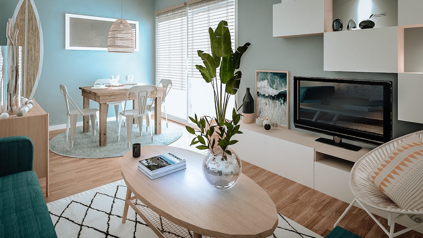home staging déco appartement capbreton